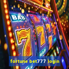 fortune bet777 login